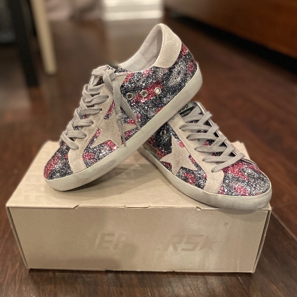 Golden Goose Superstar Glitter Sneaker